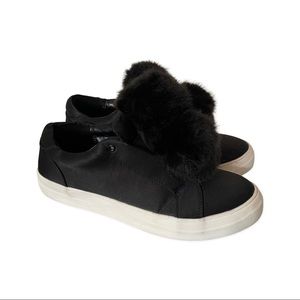 Mossimo Supply Co Pom-Pom (Faux Fur Ball) Sneakers Size 10